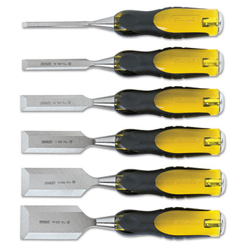 Stanley Tools® 6-piece Fatmax Short Blade Chisel Set freeshipping - TVN Wholesale